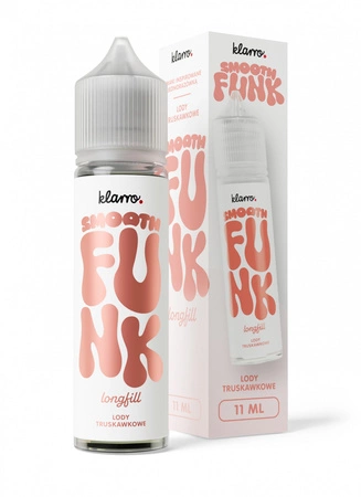 Longfill Klarro Smooth Funk 11/60ml - Lody Truskawkowe