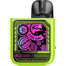 E-Papieros POD Lost Vape Ursa Baby 2 Pop Green x Time Gear