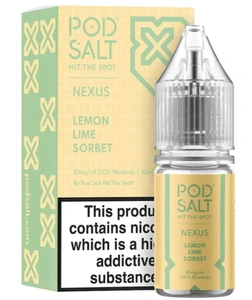 Liquid Pod Salt Nexus10ml - Lemon Lime Sorbet 20mg
