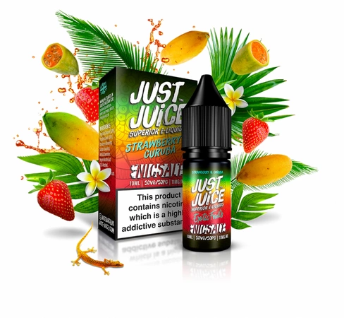 Liquid Just Juice 10ml - Exotic Fruits-Strawberry 20mg