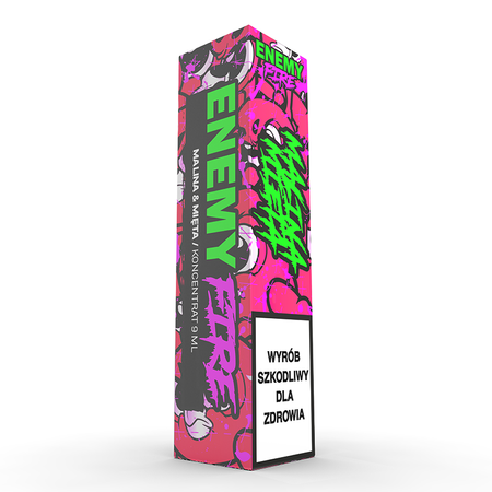 Longfill Enemy Fire 9ml - Raspberry Mint