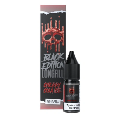 Longfill Dark Line Black Edition 9ml - CHERRY COLA ICE