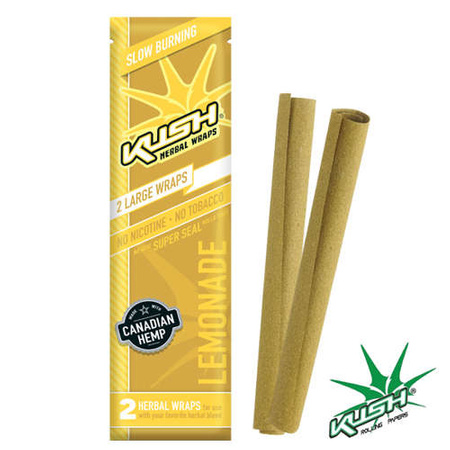 Бумага для скруток Kush Herbal Wraps x2 Lemonade