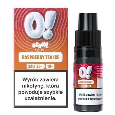 Liquid OSOM! SALTS 10ml - Raspberry Tea Ice 20mg