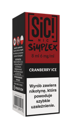 Liquid SIC! NIC 8ml - Cranberry Ice 6mg