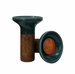 Hookah Bowl Oblako Flow Orange On Green