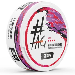 10 X Woreczki Nikotynowe #TAG - Grape 20mg