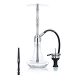 Waterpipe Aladin Rocket Silver Clear