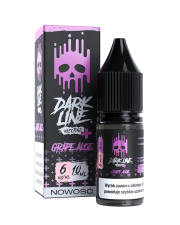 Liquid Dark Line Nicotine+ 10ml - Grape Aloe 06mg