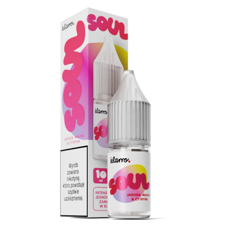 Liquid Klarro Soul Salt 10ml - Jagoda Malina Cytryna 20mg