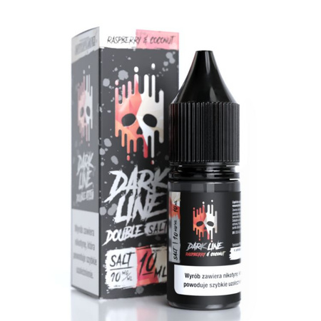 Liquid Dark Line Double Salt 10ml - Raspberry Coconut 10mg