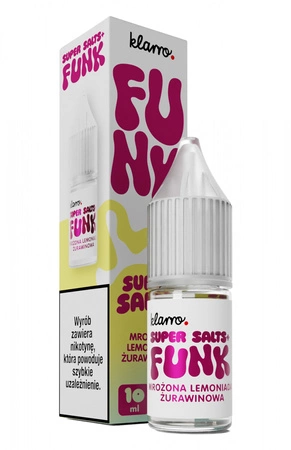 Liquid Klarro Funk SS+ 10ml - Mrożona Lemoniada Żurawinowa 20mg