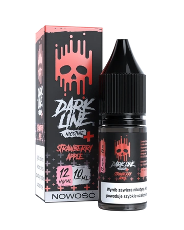 E-liquid Dark Line Nicotine+ 10ml - Strawberry Apple 12mg