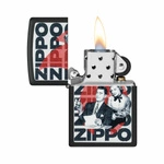 ZIPPO - Smile Work Black Matte