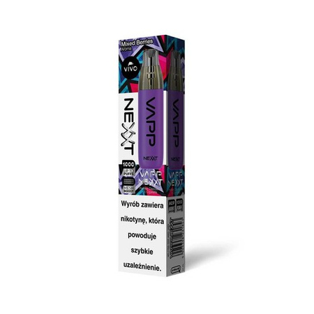 Einweg E-Zigarette VIVO VAPP NEXXT Mixed Berries 20mg