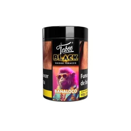 Shisha Tobacco TABOO BLACK Banaloco 50g