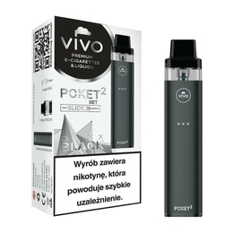 E-Cigarette POD VIVO Poket 2 Open Black without a coil