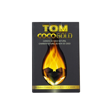 Coconut charcoal Tom Cococha Gold 1kg