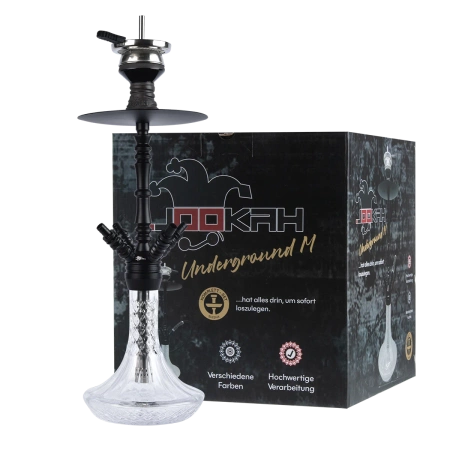 Waterpipe Jookah Underground M Black