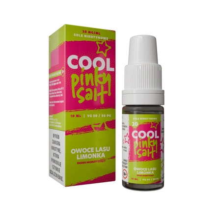 Liquid Pinky Salt Cool 10ml - Owoce Lasu Limonka 20mg