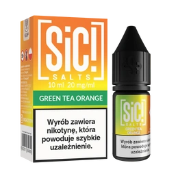 Liquid SIC! Salt 10ml - Green Tea Orange 20mg