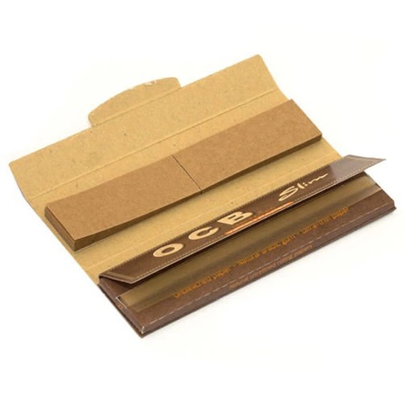 Bibułki OCB Virgin Brown Slim KS + Filtry