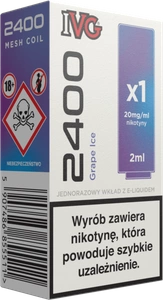 Wkład IVG 2400 Grape Ice 20mg 2ml