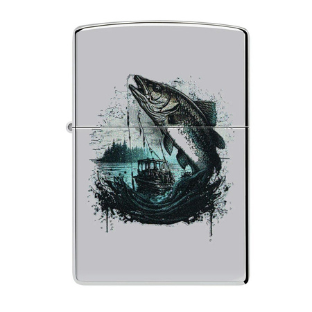 Feuerzeug ZIPPO - FISH AND BOAT