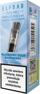 Wkład ELFBAR Elfa Pro Pod Blueberry Sour Raspberr 20mg 2ml