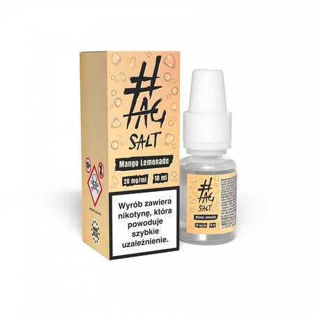 E-liquid #TAG Salt Drinks 10ml - Mango Lemonade 20mg