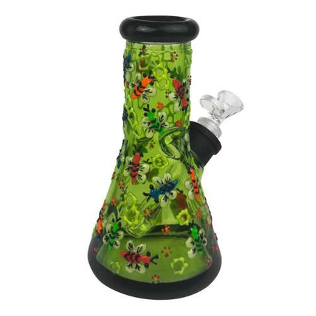 Bongopfeife High Fly (SI) - Glow Green (w.20cm)