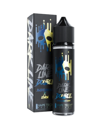 Longfill Dark Line Double 8/60ml - Blackcurrunt Lemon