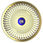 Wasserpfeife Maxx Royal Ocean Gold Screw