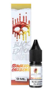 Longfill Dark Line Black Edition 9ml - STRAWBERRY CHEESECAKE