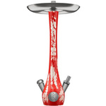Shisha-Säule Wookah Red / White