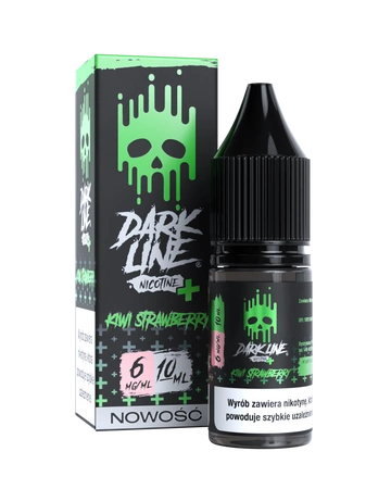 E-liquid Dark Line Nicotine+ 10ml - Kiwi Strawberry 06mg