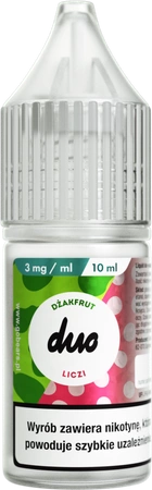 Liquid DUO 10ml - Dragon Fruits Lychee 3mg