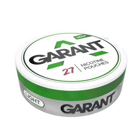 Woreczki Nikotynowe GARANT (Grant) Regular - Hemp 25mg