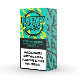 E-liquid Enemy Salts 10ml - Cytryna Mentol 18mg