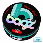 Nicotine pouches BAGZ Power Mint 6/6 BLACK MEGA