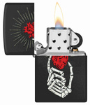 Feuerzeug ZIPPO - LOVE POSITIVITY BLACK MATTE
