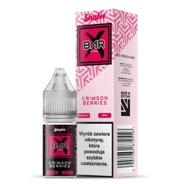 E-liquid Slushie Bar Salt 10ml - Crimson Berries 20mg