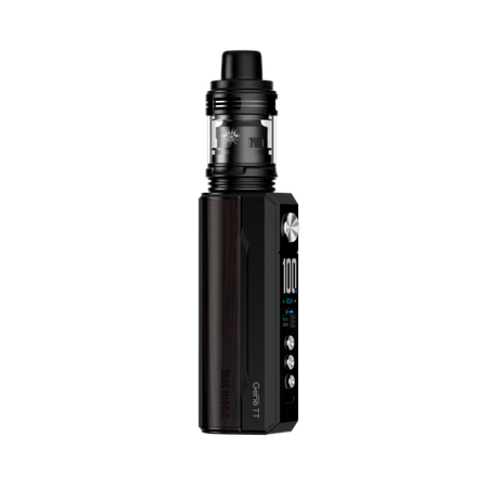 E-Cigarette KIT VooPoo M100 S - Black & Darkwood