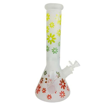 Bongopfeife High Fly (SI) - Flowers (w.32cm)