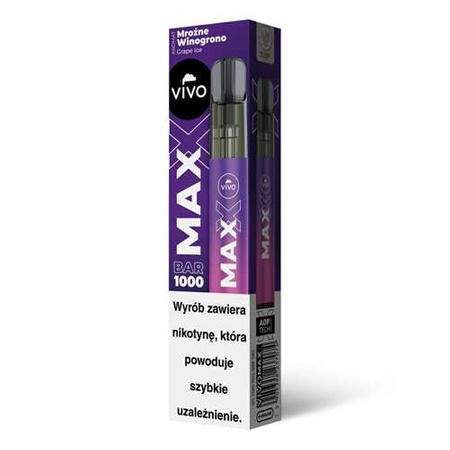 Einweg E-Zigarette VIVO MAXX - Grape Ice 20mg