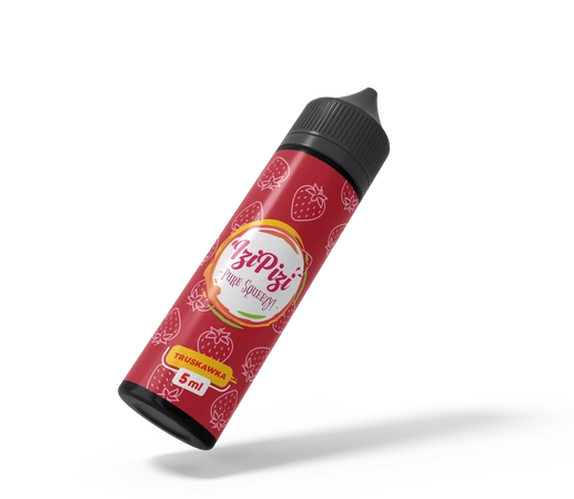 Longfill Izi Pizi Pure Squeezy 5ml/60ml Truskawka