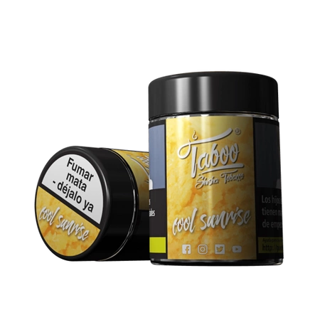 Shisha Tobacco TABOO Cool Sunrise 50g (Peach | Mint) 