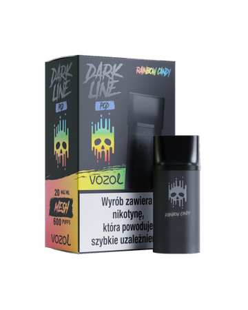 Nachfüllung Dark Line Pod 2ml - Rainbow Candy 20mg