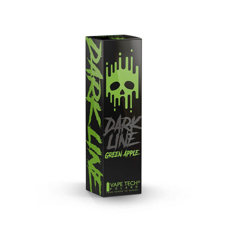 Longfill Dark Line 6/60ml - Green Apple