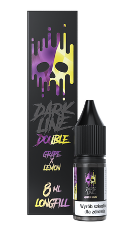 Longfill Dark Line Double 8ml - Grape Lemon